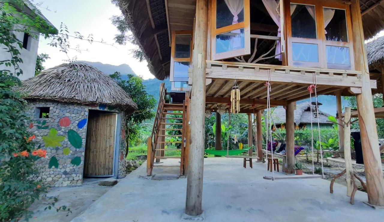 Xôi Farmstay - Eco Homestay Lục Yên Yên Bái Esterno foto